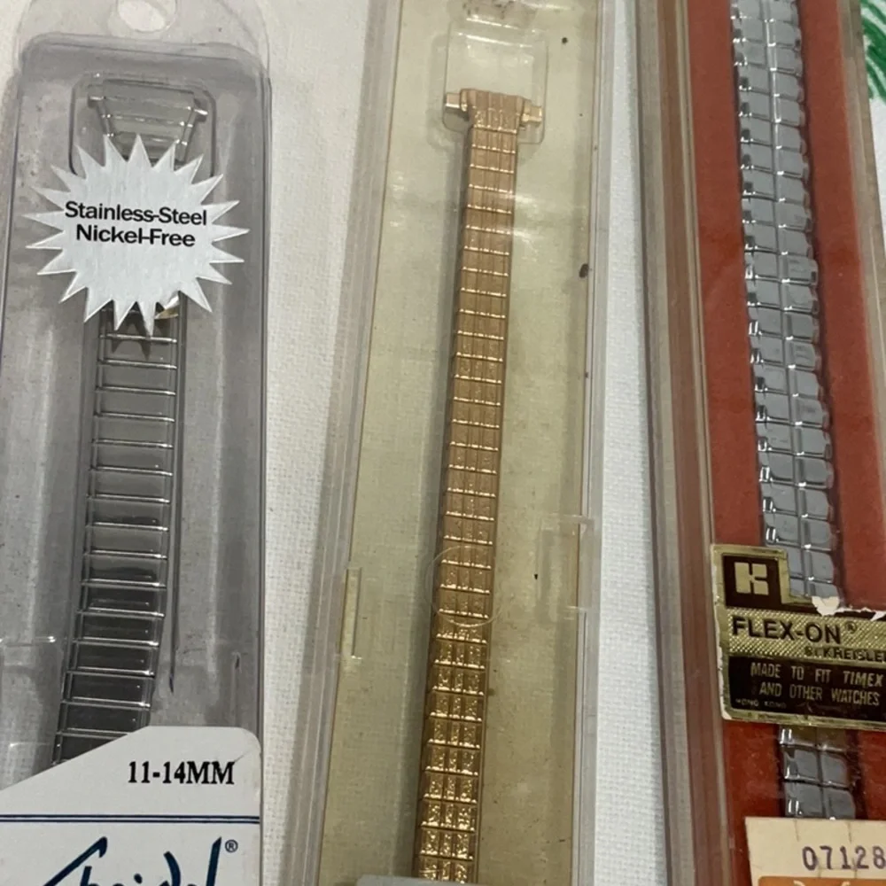 Speidel and Flex-on Watch Bands vintage